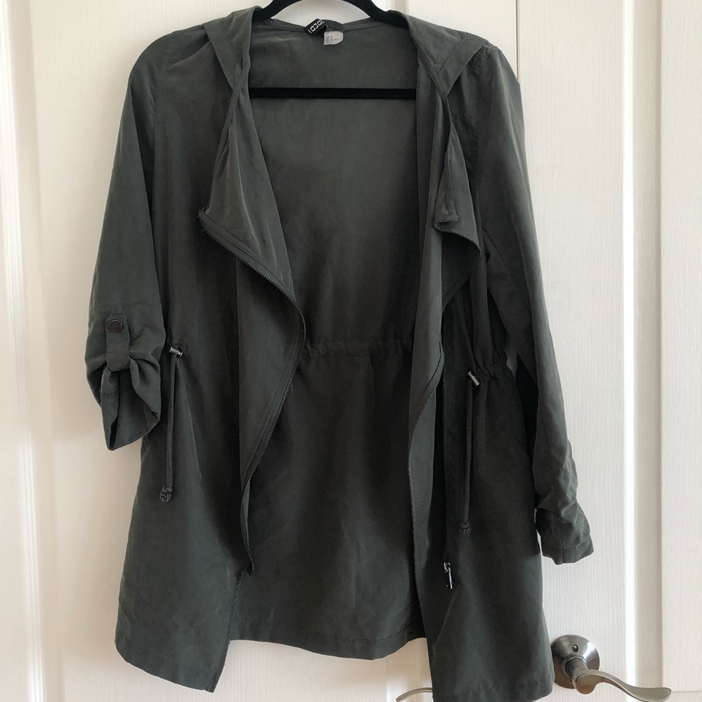 Dark Green Trench Coat
